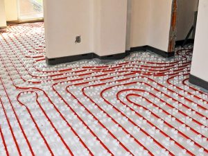 floor water heating